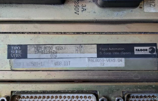 Cnc Fagor TC 8050 con scheda video bruciata. USATO